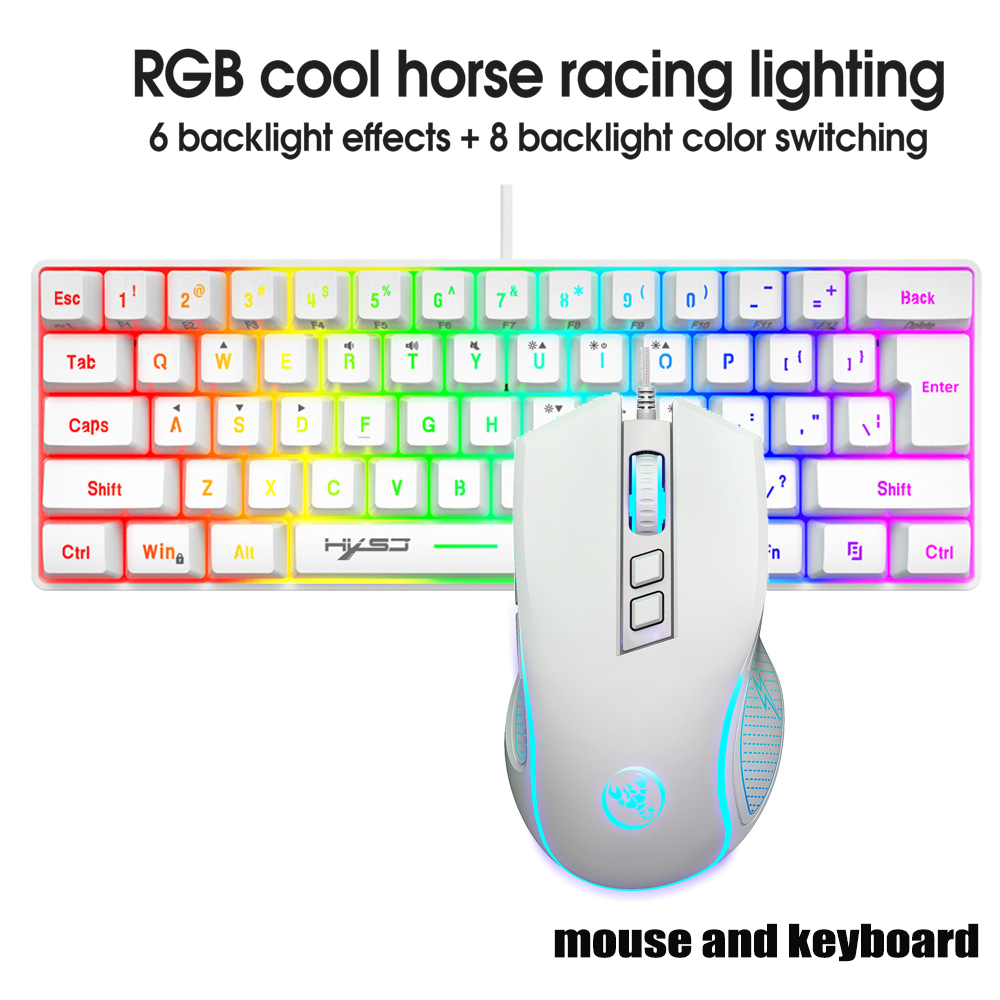 Gaming Keyboard And Mouse Combo - Kit Tastiera e Mouse da Gaming,
