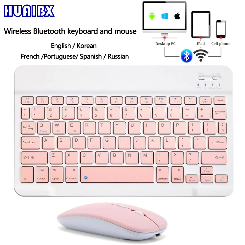 Gaming Keyboard And Mouse Wireless - Mini tastiera Bluetooth wireless da 10