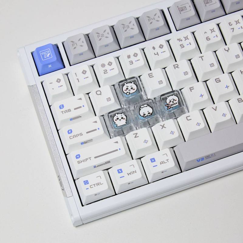 Gaming Keyboard Esports - Chiikawa 4 tasti personalizzati retroilluminati in