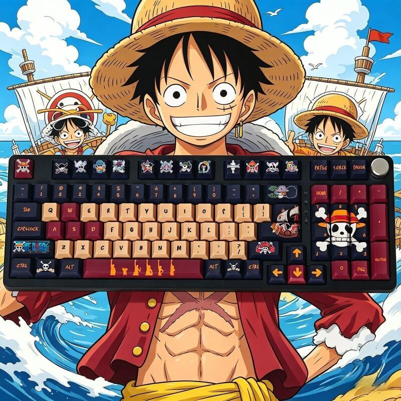 Gaming Keyboard Ergo - Set di Tasti BANDAI One Piece