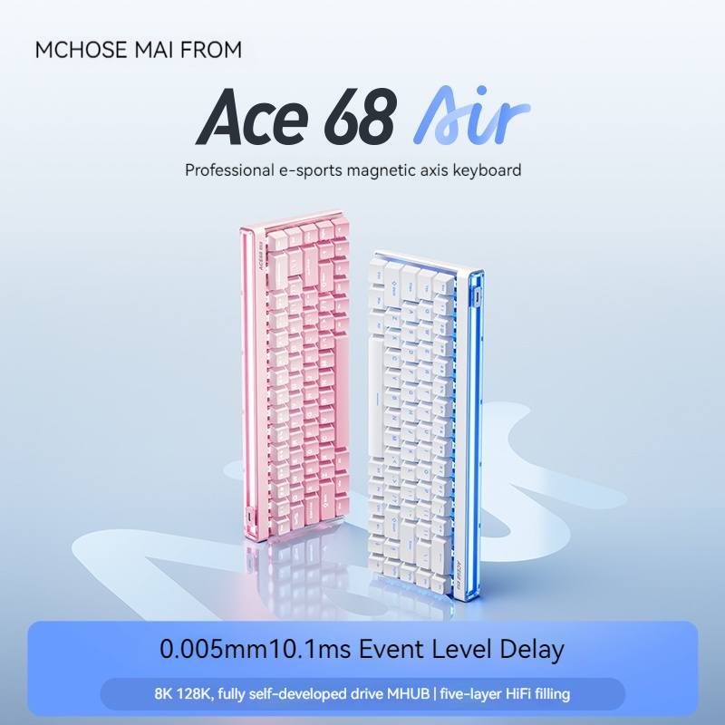 Gaming Keyboard Mechanical - Tastiera meccanica Mchose Ace68 Air con