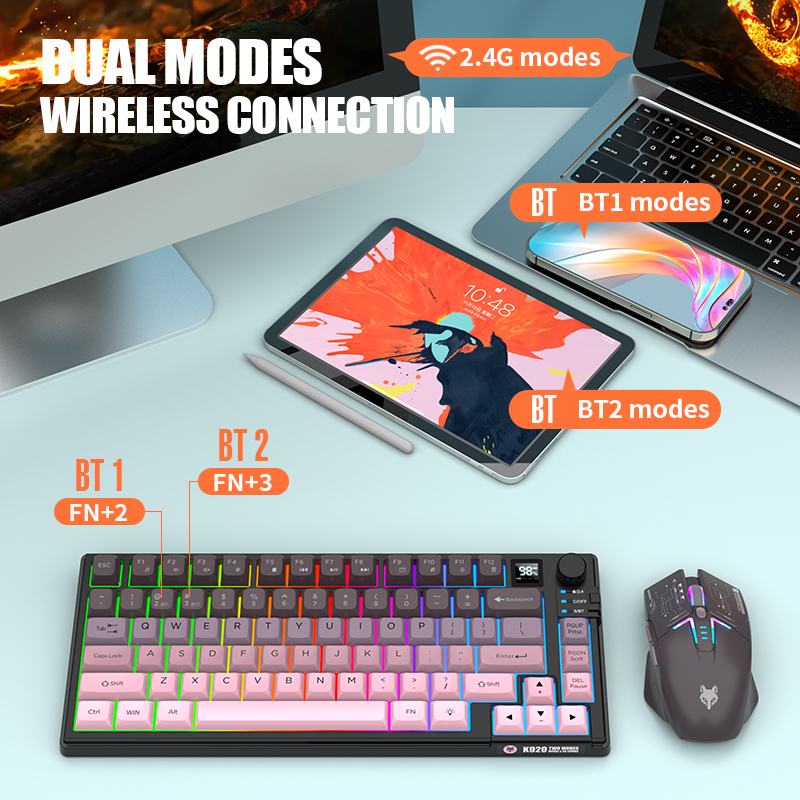 Combo Tastiera e Mouse Wireles - Gaming Keyboard And Mouse Combo recensione e prezzo