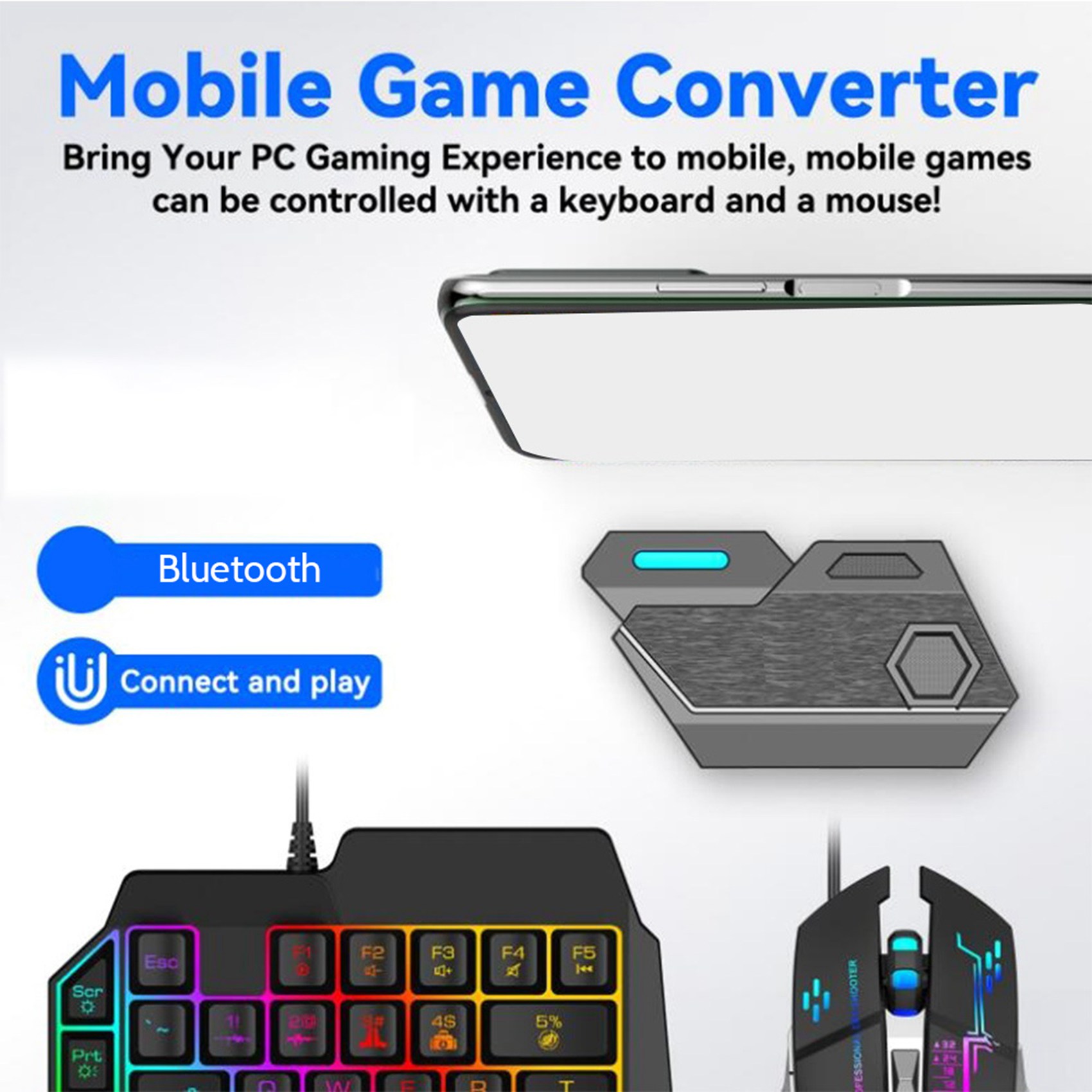 ONNL Gamepad Controller PUBG m - Gaming Keyboard And Mouse Converter For Mobile recensione e prezzo