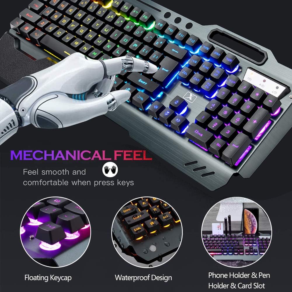 Combinazione tastiera e mouse  - Gaming Keyboard Bluetooth recensione e prezzo