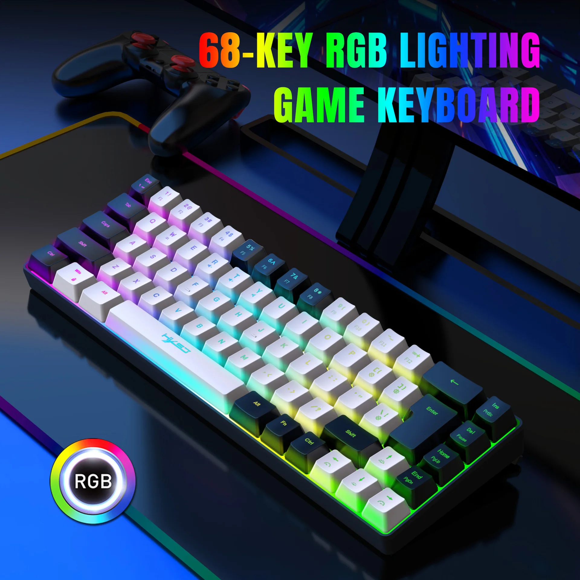 Kit Tastiera e Mouse con Retro - Gaming Keyboard And Mouse Combo recensione e prezzo