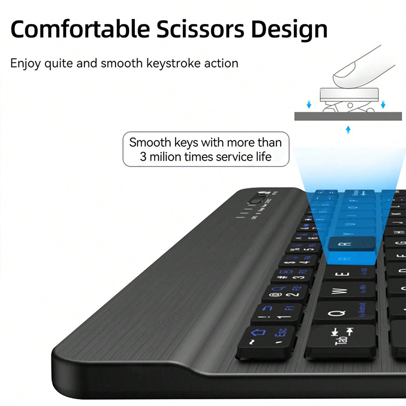 Tastiera multilingue per table - Gaming Keyboard And Mouse Wireless recensione e prezzo
