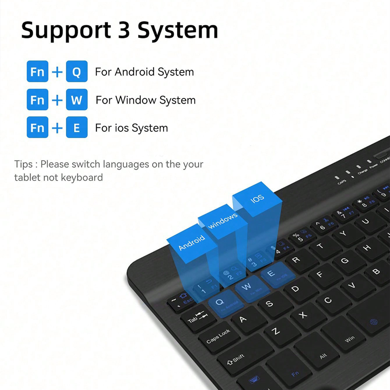 Tastiera multilingue per table - Gaming Keyboard And Mouse Wireless recensione e prezzo