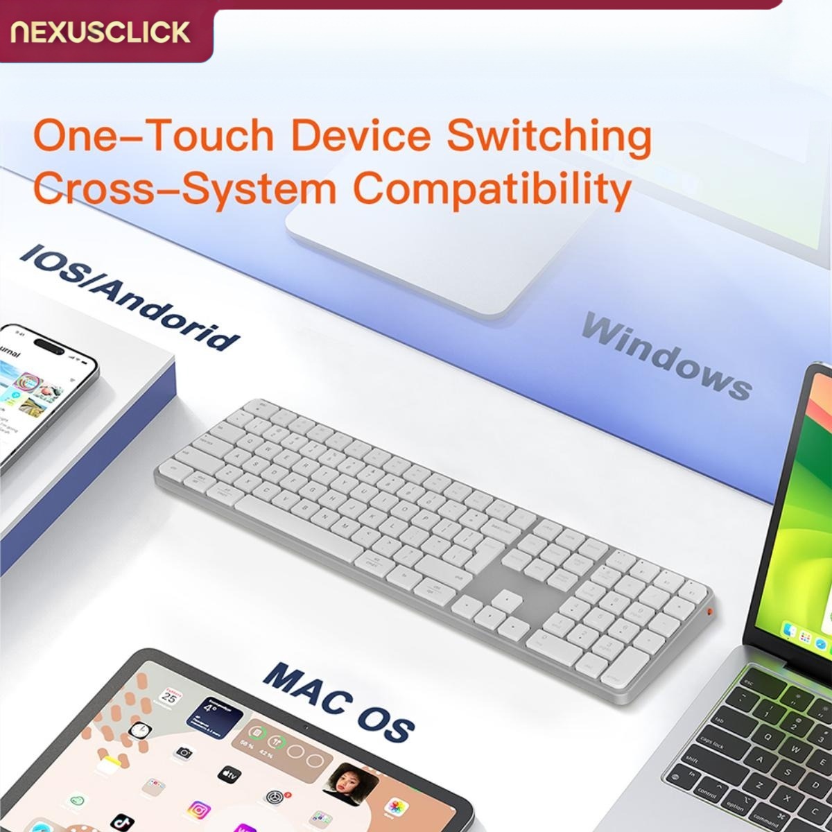 Tastiera Wireless Sottile Nexu - Keyboard Gaming Mac recensione e prezzo
