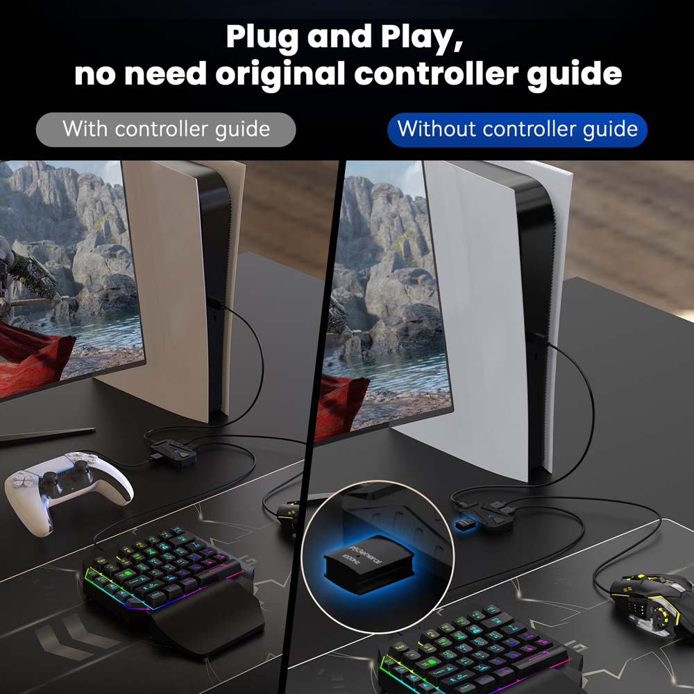 Convertitore USB Type-C per ta - Gaming Keyboard And Mouse Combo recensione e prezzo
