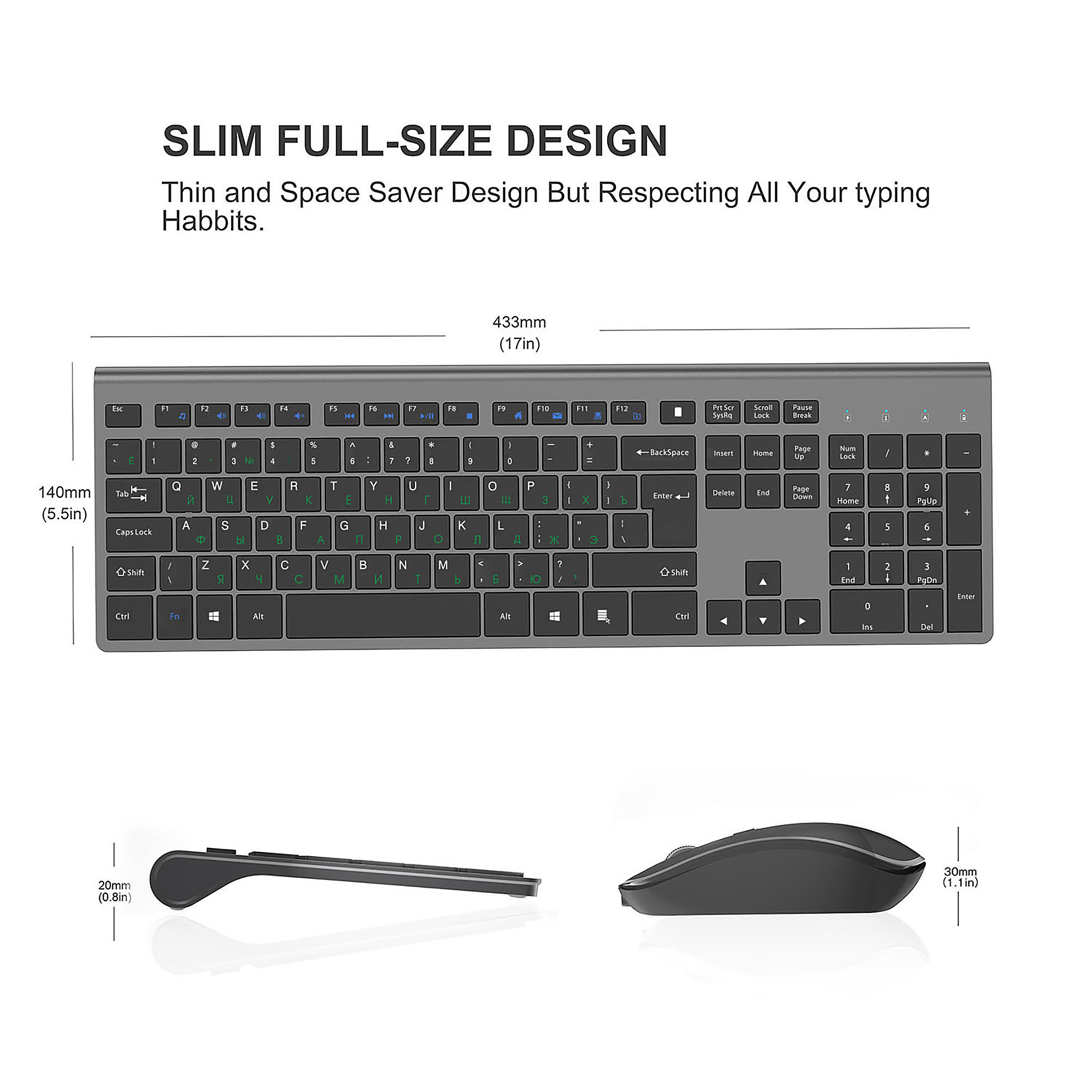 Set tastiera e Mouse Wireless  - Gaming Keyboard And Mouse Wireless recensione e prezzo