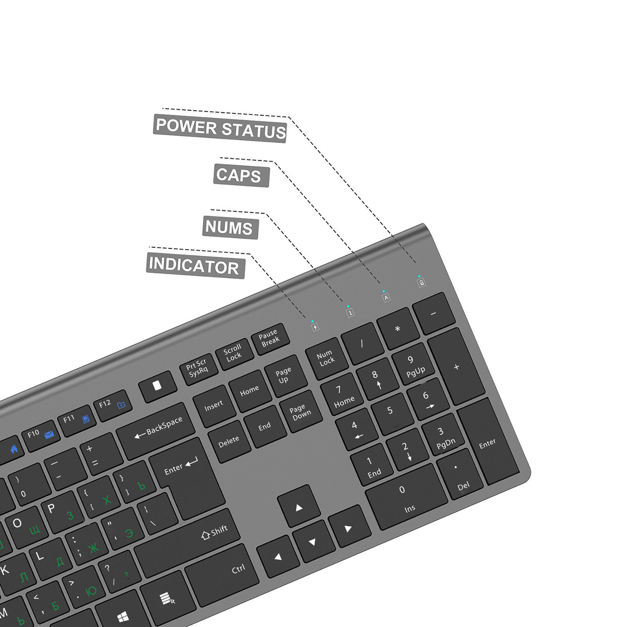 Set tastiera e Mouse Wireless  - Gaming Keyboard And Mouse Wireless recensione e prezzo