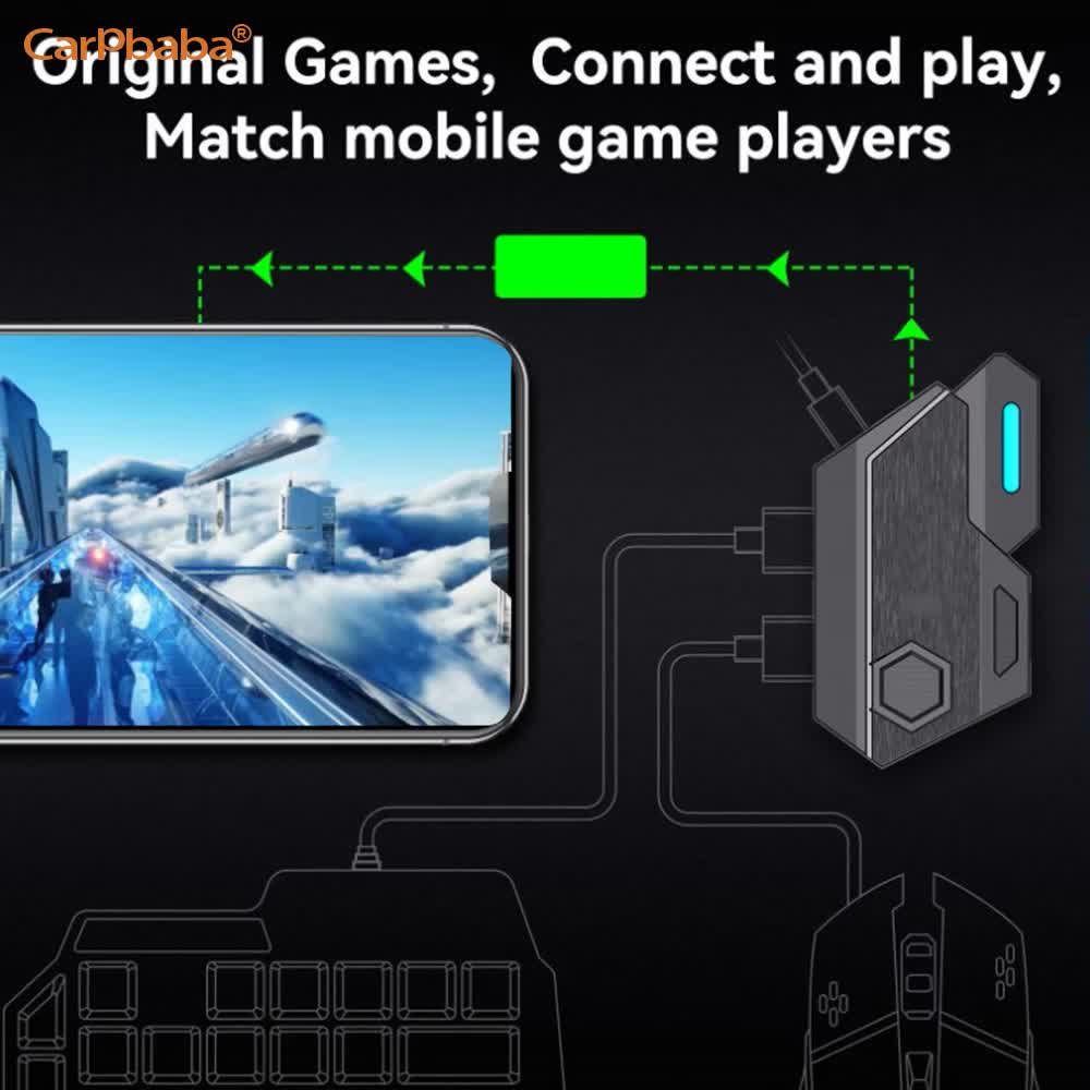 Convertitore Mouse e Tastiera  - Gaming Keyboard And Mouse Converter For Mobile recensione e prezzo
