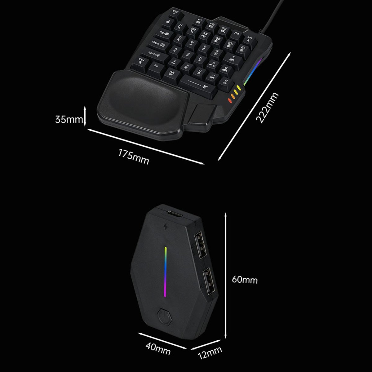 ★ ▲   Kit Combo 5 in 1 per Gio - Gaming Keyboard And Mouse Converter For Mobile recensione e prezzo