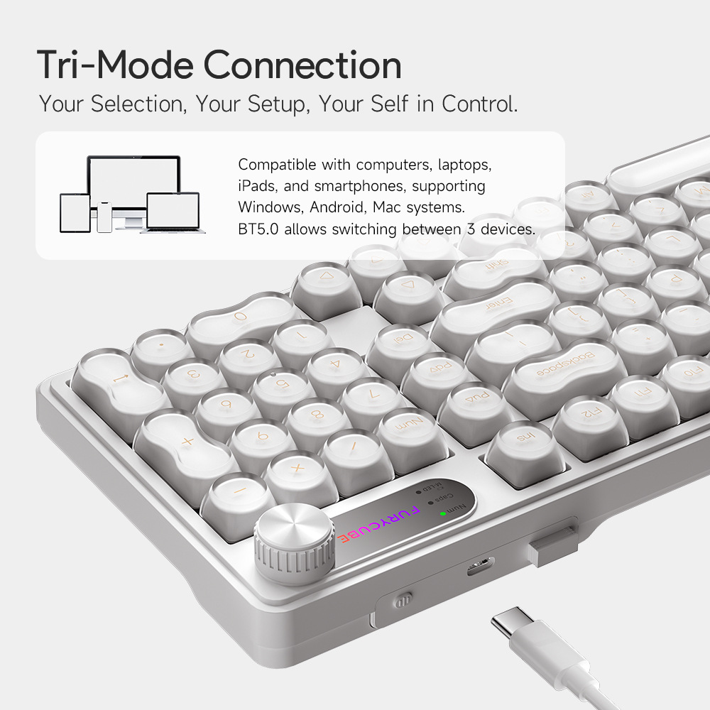 FURYCUBE IP98 Tastiera a membr - Gaming Keyboard Ip98 recensione e prezzo