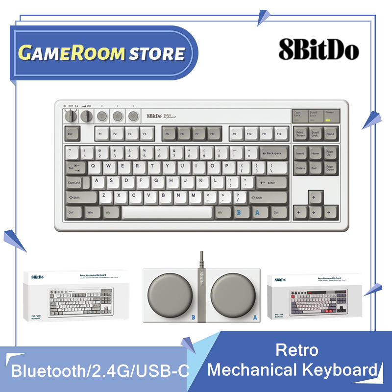 Tastiera meccanica retrò 8Bitd - Gaming Keyboard Bluetooth recensione e prezzo