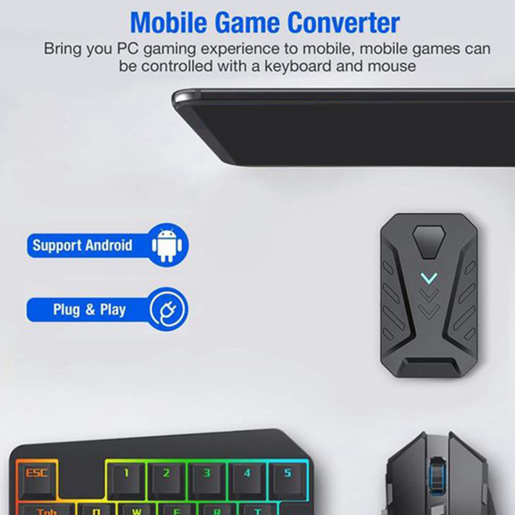 -A94Z Adattatore convertitore  - Gaming Keyboard And Mouse Converter For Mobile recensione e prezzo